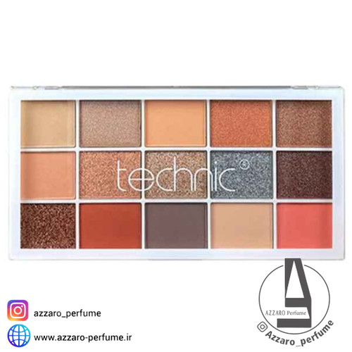 پالت سایه چشم 15 رنگ تکنیک Technic مدل Y2K-فروشگاه اینترنتی آرایشی و بهداشتی آزارو در شیراز