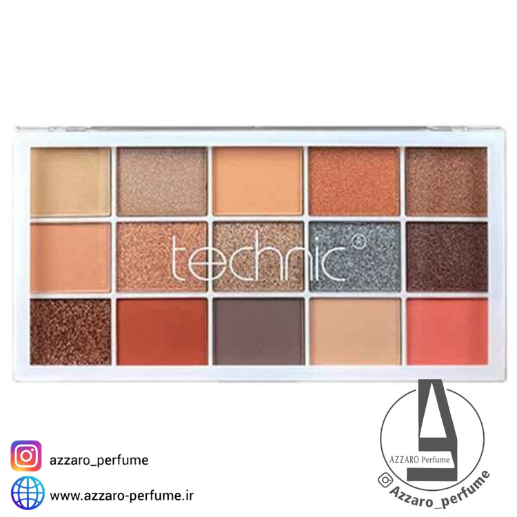پالت سایه چشم 15 رنگ تکنیک Technic مدل Y2K-فروشگاه اینترنتی آرایشی و بهداشتی آزارو در شیراز