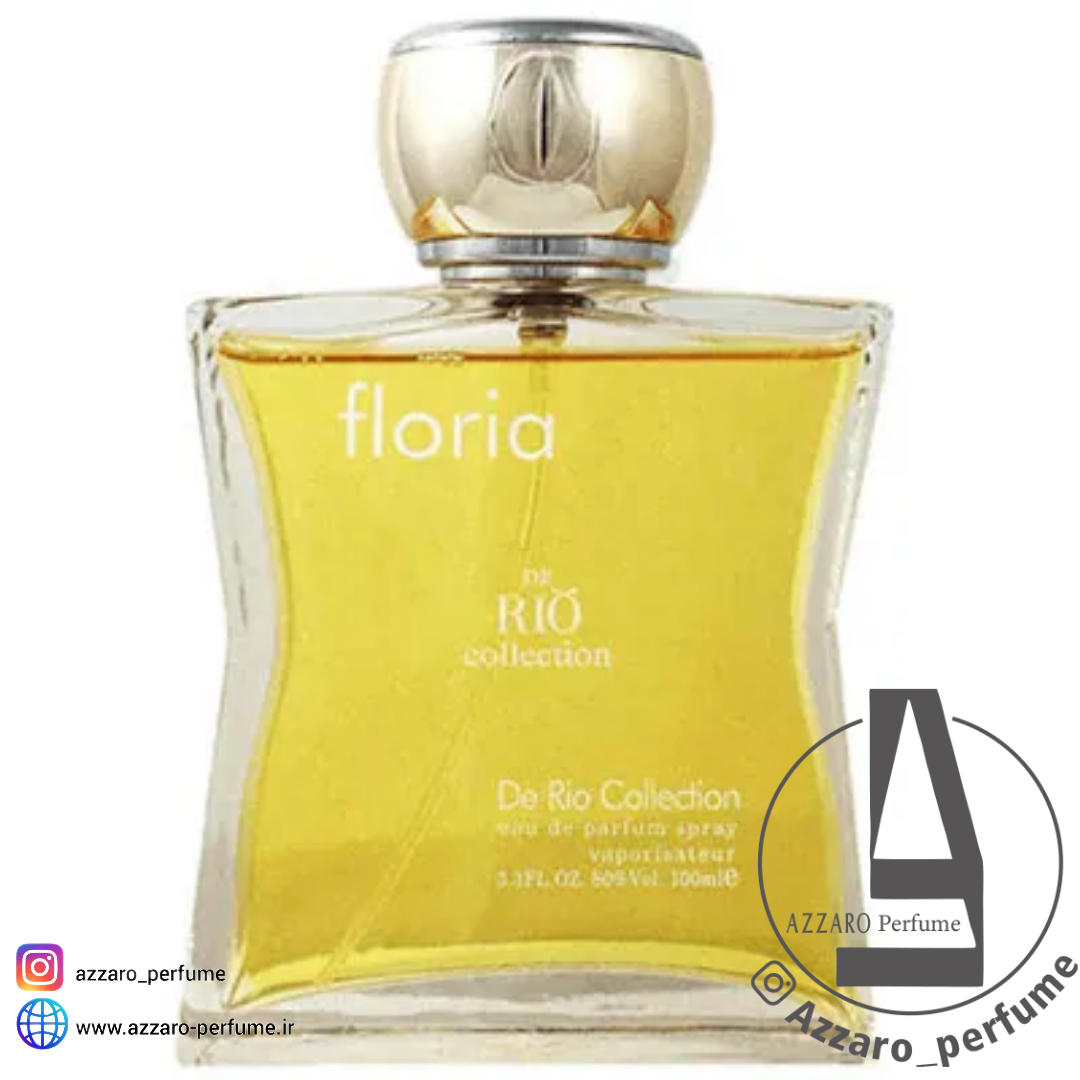 ادکلن زنانه فلوریا(ایفوریا) ریو کالکشن Floria women (Euphoria) حجم 100 میل-فروشگاه اینترنتی آرایشی و بهداشتی آزارو در شیراز