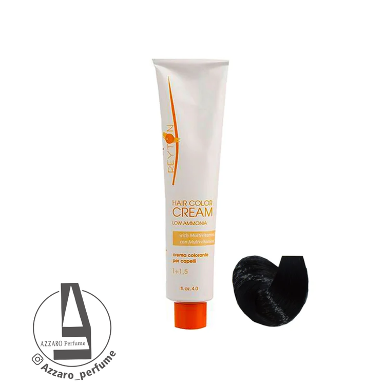 رنگ مو ریتون سری طبیعی شماره 1.10 رنگ مشکی پر کلاغی حجم 120 میل-فروشگاه اینترنتی آرایشی و بهداشتی آزارو در شیراز
