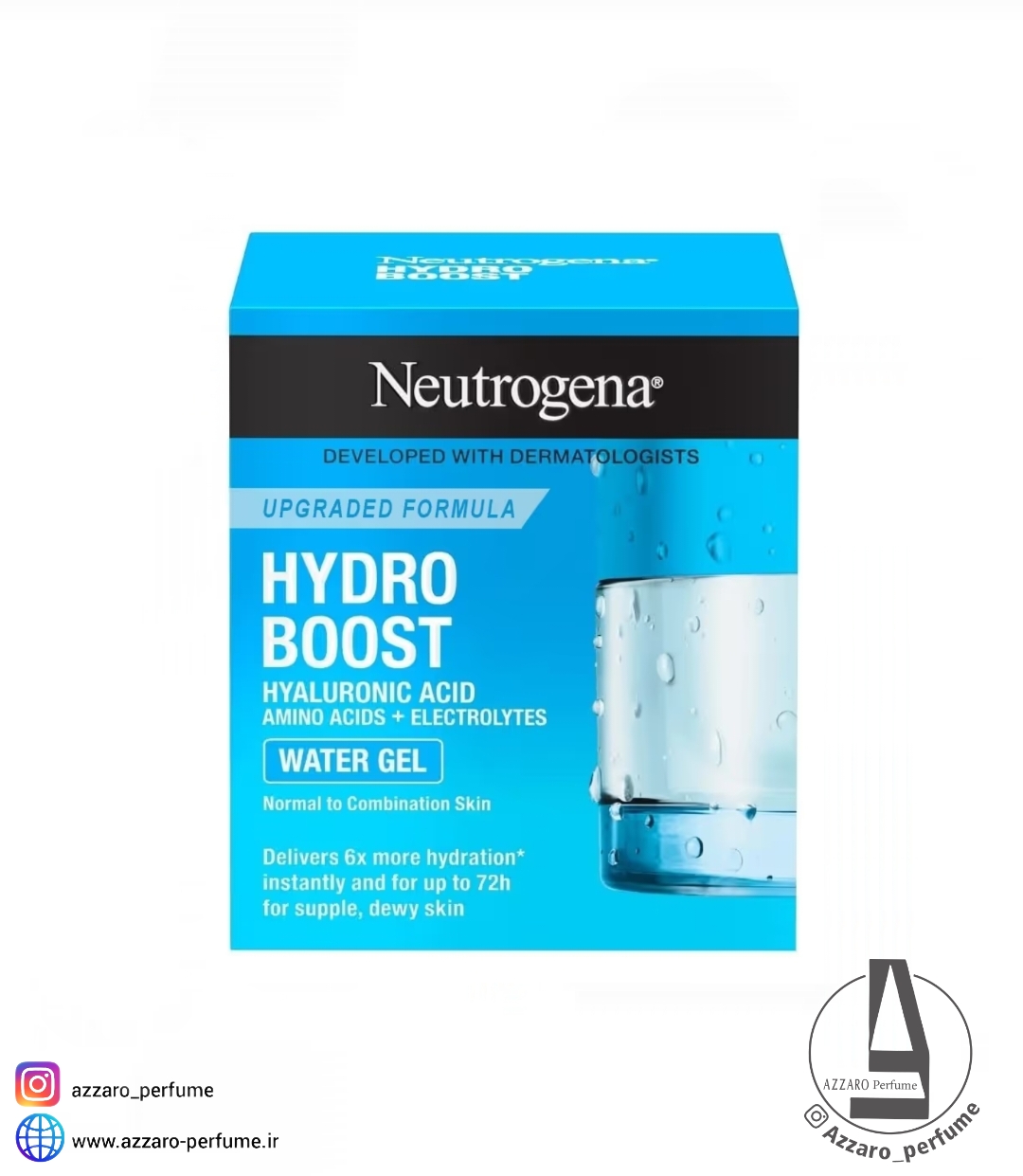 آبرسان واتر ژل نوتروژینا Neutrogena حجم 50 میل_فروشگاه اینترنتی آرایشی بهداشتی آزارو در شیراز