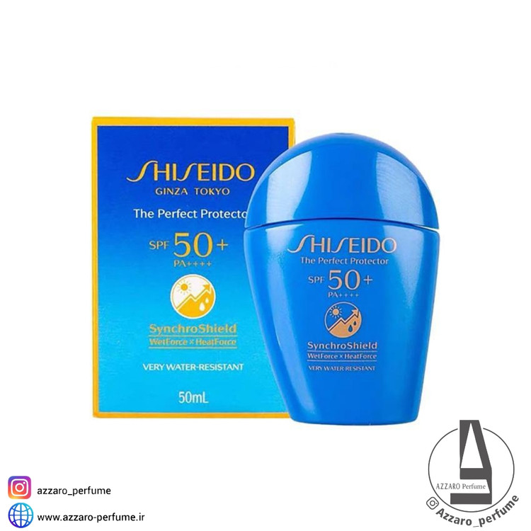 لوسیون ضد آفتاب ضد چروک شیسیدو با SPF 50 حجم 50 میل-فروشگاه اینترنتی آرایشی و بهداشتی آزارو در شیراز