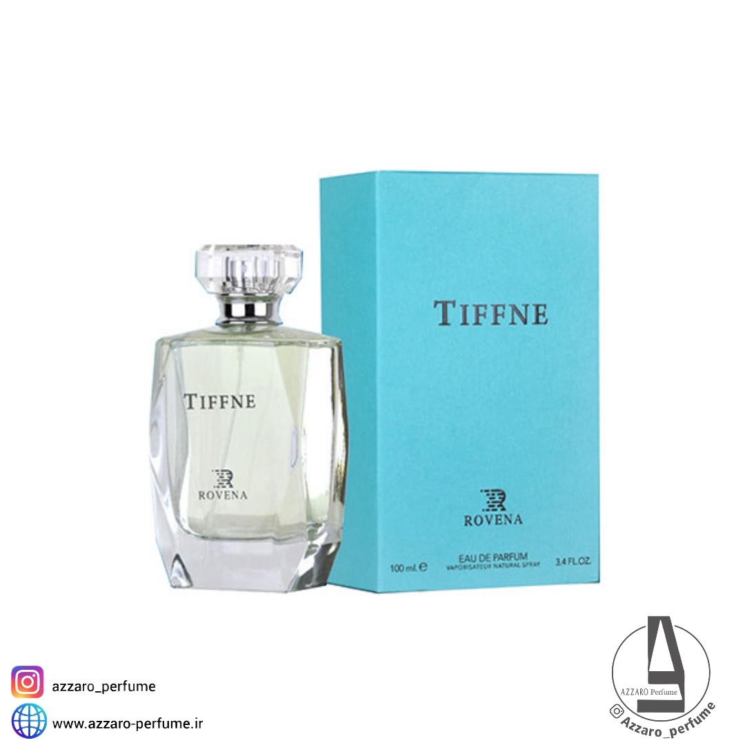 ادکلن زنانه روونا مدل تیفن رایحه تیفانی اند کو حجم 100 میل-فروشگاه اینترنتی آرایشی و بهداشتی آزارو در شیراز