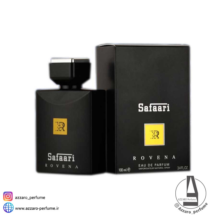 ادکلن مردانه روونا مدل سافاری رایحه فراری حجم 100 میل -فروشگاه اینترنتی آرایشی و بهداشتی آزارو در شیراز