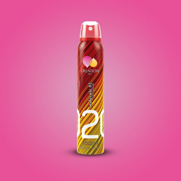 اسپری بدن کریشن آیریس مدل Molecule 02 حجم 200 میل-فروشگاه اینترنتی آرایشی و بهداشتی آزارو در شیراز