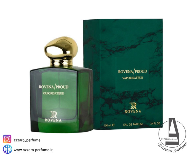 ادکلن روونا مدل پرود وپرزیتور Rovena Proud Vaporisateur حجم ۱۰۰ میل-فروشگاه اینترنتی آرایشی و بهداشتی آزارو در شیراز