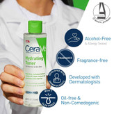 تونر آبرسان سراوی CeraVe حاوی هیالورونیک اسید و سرامید، مناسب پوست خشک و نرمال حجم 200 میل-فروشگاه اینترنتی آرایشی و بهداشتی آزارو در شیراز-فروشگاه اینترنتی آرایشی و بهداشتی آزارو در شیراز