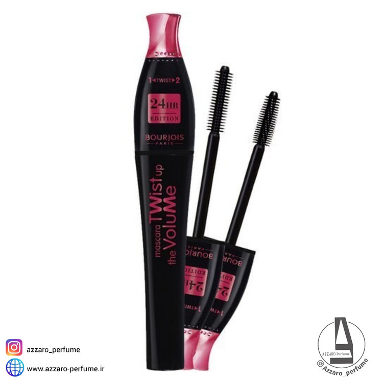 ریمل Twist Up قرمز بورژوآ Bourjois-فروشگاه اینترنتی آرایشی و بهداشتی آزارو در شیراز