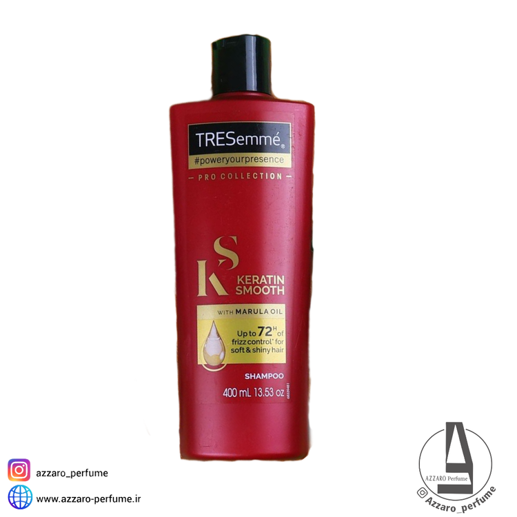 شامپو کراتین ترزمه مخصوص موهای رنگ شده حجم 400 میل-فروشگاه اینترنتی آرایشی و بهداشتی آزارو در شیراز