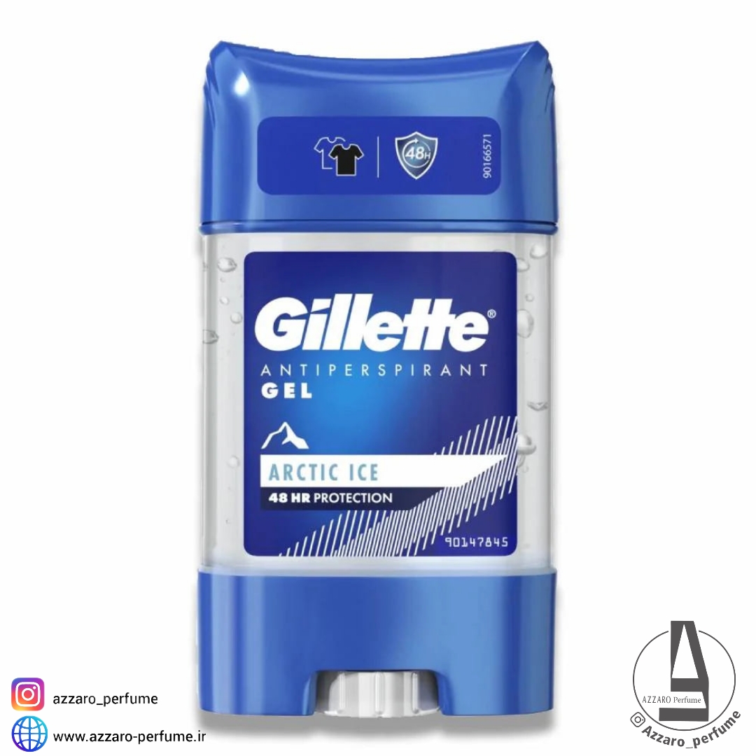 مام ژله ای مردانه ژیلت مدل Arctic Ice حجم 70 میل-فروشگاه اینترنتی آرایشی و بهداشتی آزارو در شیراز