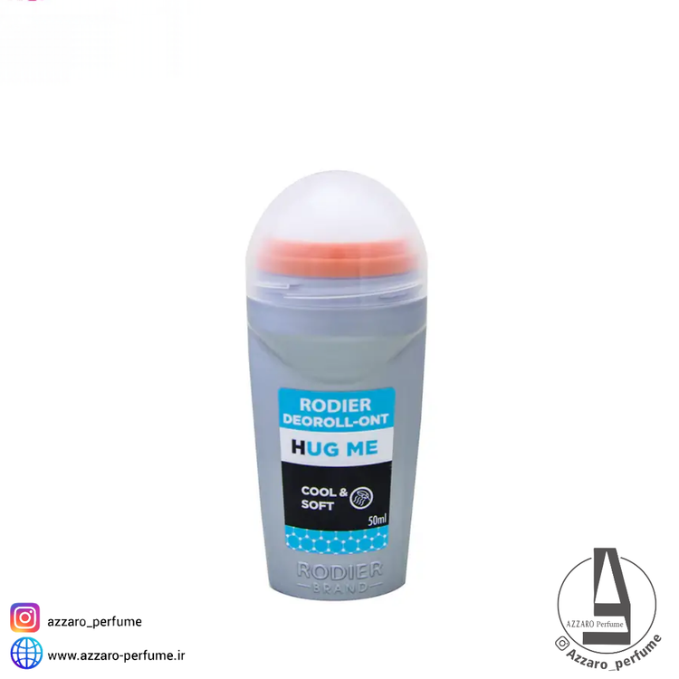 مام رول ضد تعریق رودیر مدل Hug Me حجم 50 میل-فروشگاه اینترنتی آرایشی و بهداشتی آزارو در شیراز