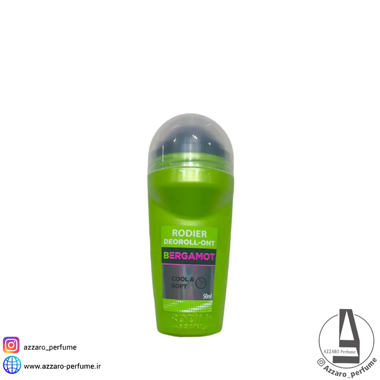 مام رول ضد تعریق مردانه رودیر Bergamot حجم ۵۰ میل-فروشگاه اینترنتی آرایشی و بهداشتی آزارو در شیراز