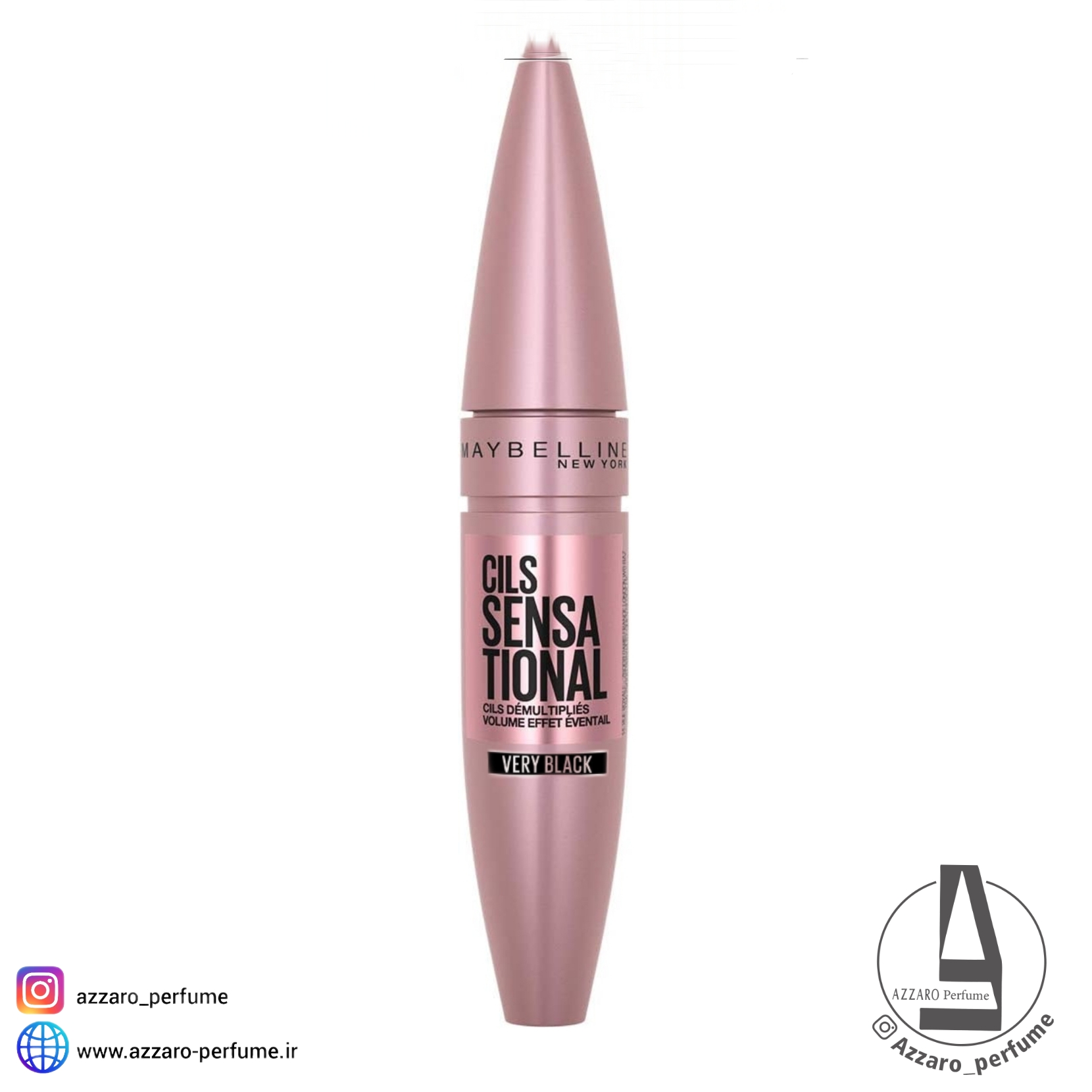 ریمل حجم دهنده بلند کننده میبلین مدل CILS Sensational Maybelline-فروشگاه اینترنتی آرایشی و بهداشتی آزارو در شیراز