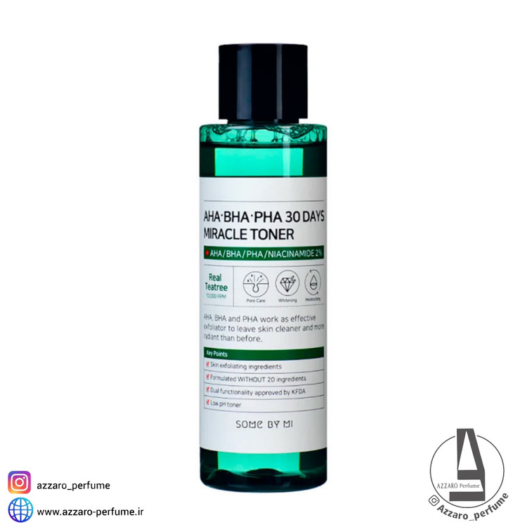 تونر میراکل سام بای می SOME BY MI حجم 150 میل-فروشگاه اینترنتی آرایشی و بهداشتی آزارو در شیراز
