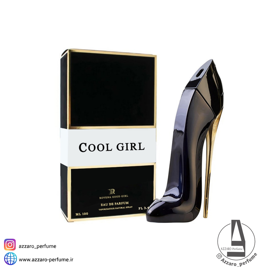 ادکلن زنانه روونا Cool Girl مدل گودگرل مشکی حجم 100 میل-فروشگاه اینترنتی آرایشی و بهداشتی آزارو در شیراز