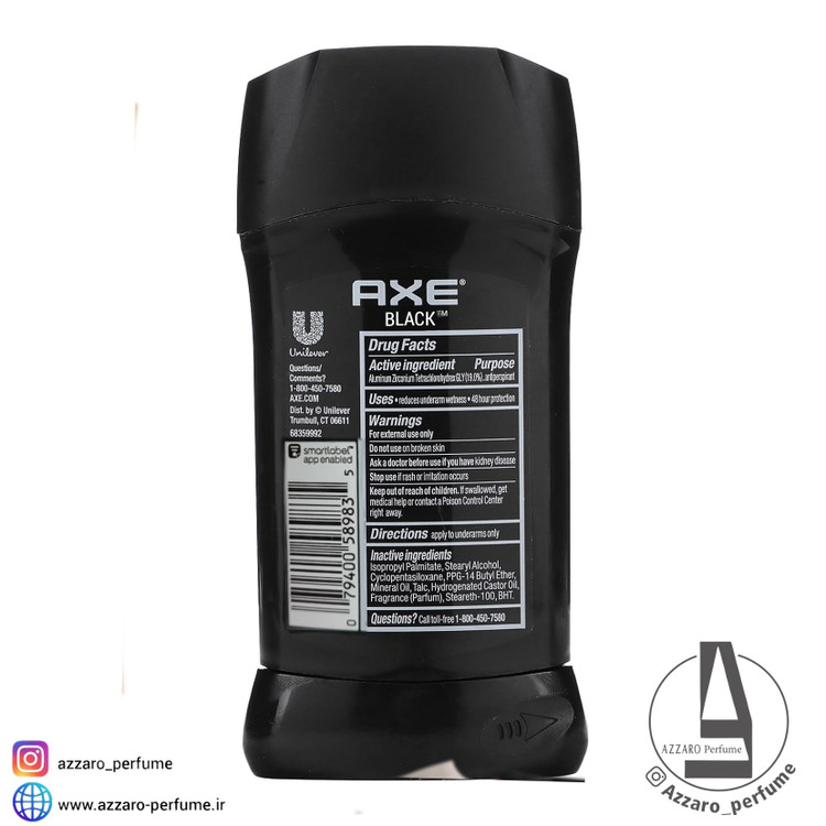 مام استیک ضد تعریق آکس AXE مدل Balck Fresh & Dry حجم 76 گرم-فروشگاه اینترنتی آرایشی و بهداشتی آزارو در شیراز