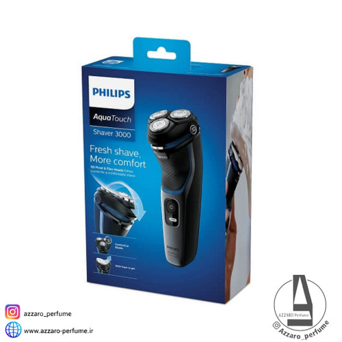 ریش تراش اصلی فیلیپس philips مدل S3122-فروشگاه اینترنتی آرایشی و بهداشتی آزارو در شیراز