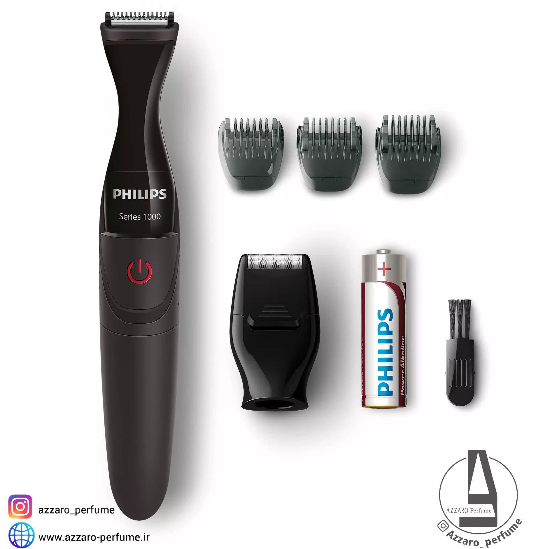 ماشین اصلاح موی صورت فیلیپس philips اصلی مدل MG1100-فروشگاه اینترنتی آرایشی و بهداشتی آزارو در شیرازنمایندگی محصولات فیلیپس اصلی