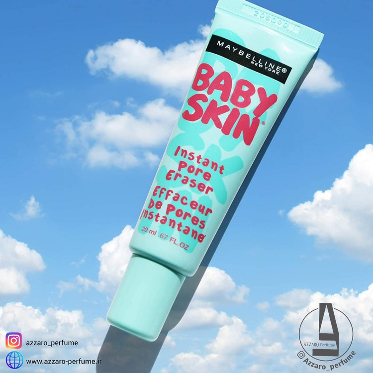 پرایمر ژلهای Baby Skin میبلین (Maybelline) حجم 20 میل-فروشگاه اینترنتی آرایشی و بهداشتی آزارو در شیراز