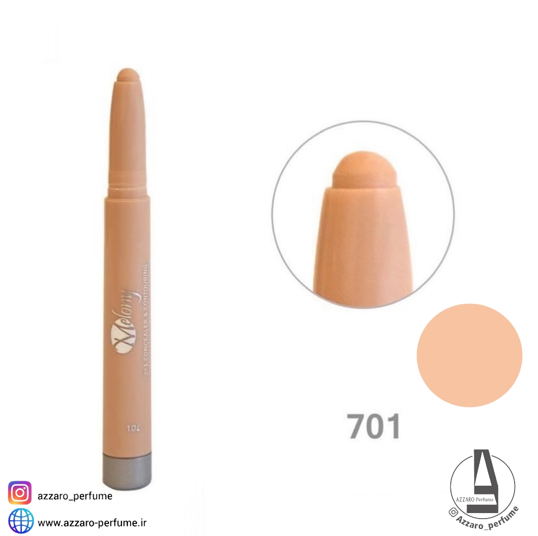 کانسیلر مدادی ملونی Melony شماره 701 -فروشگاه اینترنتی آرایشی و بهداشتی آزارو در شیراز