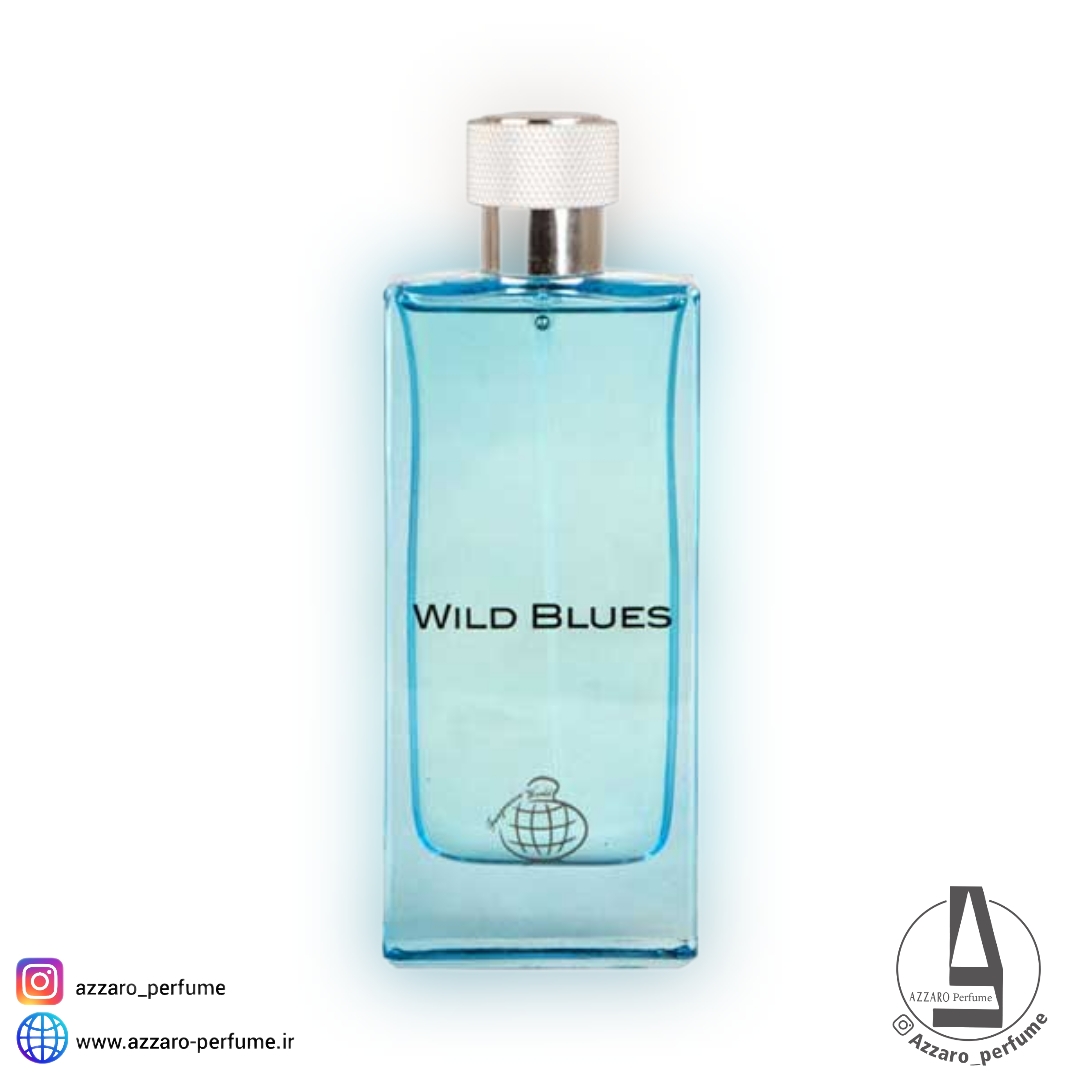 ادکلن مردانه فراگرنس ورد مدل وایلد بلو حجم 110 میل-فروشگاه اینترنتی آرایشی و بهداشتی آزارو در شیراز