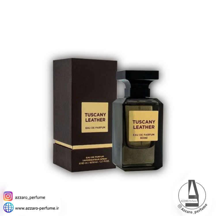 ادکلن فراگرنس ورد رایحه تام فورد توسکان لدر حجم 80 میل-فروشگاه اینترنتی آرایشی و بهداشتی آزارو در شیراز