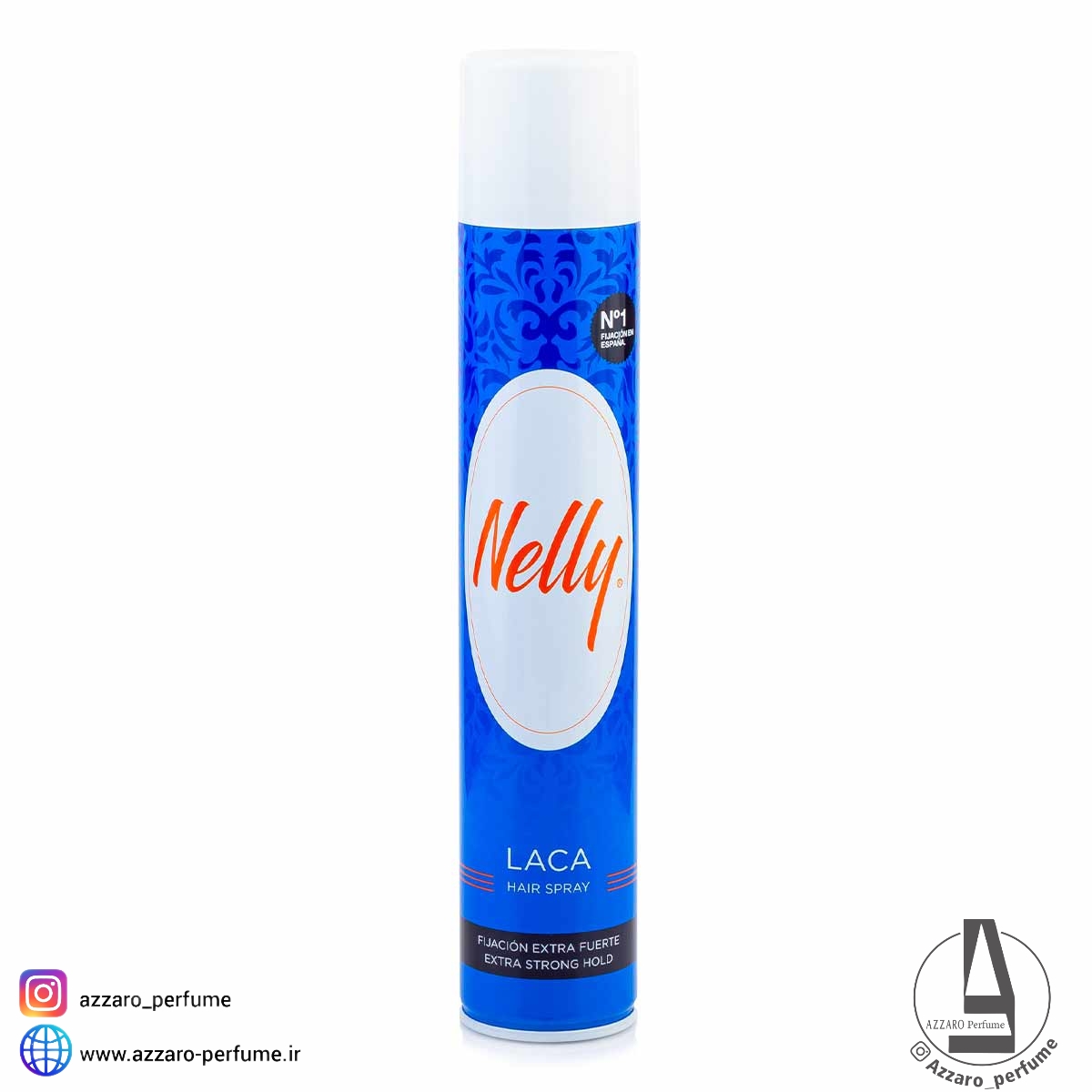 اسپری حالت دهنده مو فوق قوی نلی اصل NELLY مدل EXTRA STRONG HOLD حجم 400 میل-فروشگاه اینترنتی آرایشی و بهداشتی آزارو در شیراز