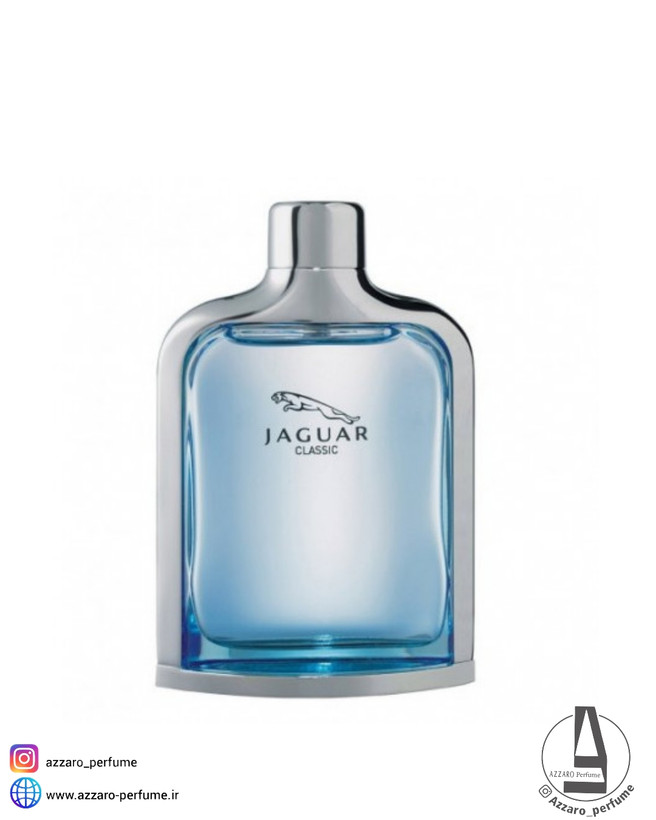 ادکلن جگوار کلاسیک آبی (بلو) مردانه اصلی Jaguar Classic Blue حجم 100 میل-فروشگاه اینترنتی آرایشی و بهداشتی آزارو در شیراز