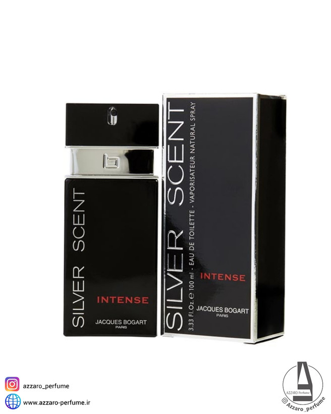 ادکلن مردانه جکس بوگارت سیلور سنت اینتنس اصلی حجم 100 میل-فروشگاه اینترنتی آرایشی و بهداشتی آزارو در شیراز