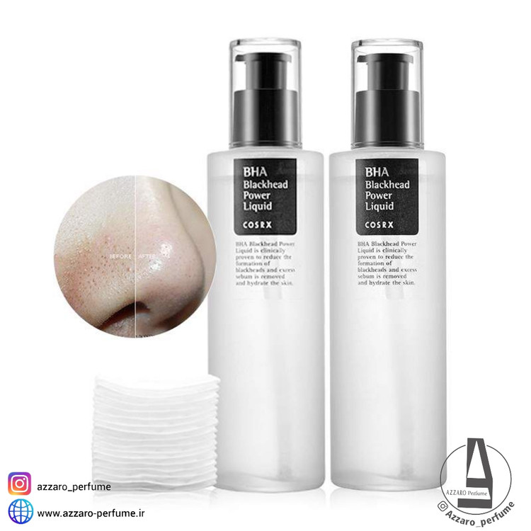 لیکوئید قوی BHA کوزارکس کنترل کننده چربی اضافی و جوش سر سیاه حجم 100 میل-کوزارکس اصل-فروشگاه اینترنتی آرایشی و بهداشتی آزارو در شیراز