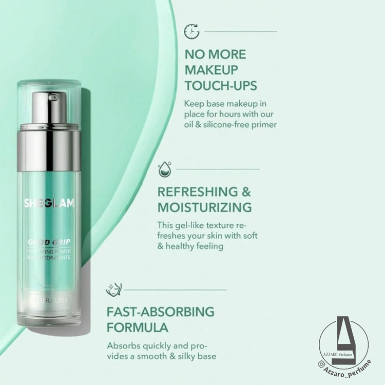 پرایمر آبرسان Good Grip شیگلم اصلی حجم 45 میل-نمایندگی شیگلم-فروشگاه اینترنتی آرایشی و بهداشتی آزارو در شیراز