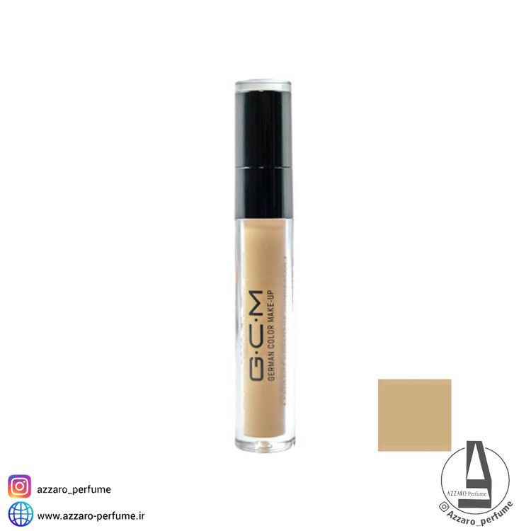 کانسیلر مات ضد آب جی سی ام شماره 150 رنگ بژ طبیعی MEDIUM FULL-فروشگاه اینترنتی آرایشی و بهداشتی آزارو در شیراز