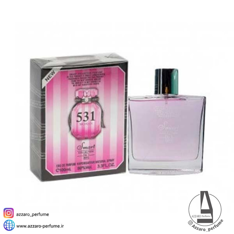 خرید آنلاین ادکلن زنانه اسمارت رایحه ویکتوریا سکرت بامب شل حجم 100 میل-ادکلن اسمارت اصل،اورجینال