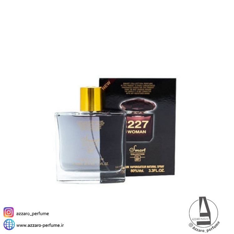 ادکلن زنانه اسمارت کالکشن رایحه ورساچه کریستال نویر حجم 100 میل-نمایندگی ادکلنهای اسمارت-فروشگاه اینترنتی آرایشی و بهداشتی آزارو در شیراز