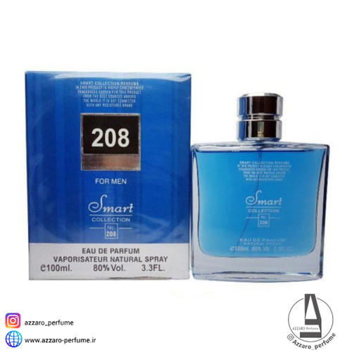ادکلن مردانه اسمارت کالکشن کد 208 رایحه دانهیل دیزایر بلو حجم 100 میل-فروشگاه اینترنتی آرایشی و بهداشتی آزارو در شیراز