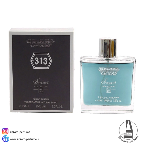 ادکلن مردانه اسمارت کالکشن کد313 رایحه بلو شنل حجم 100 میل-فروشگاه اینترنتی آرایشی و بهداشتی آزارو در شیراز