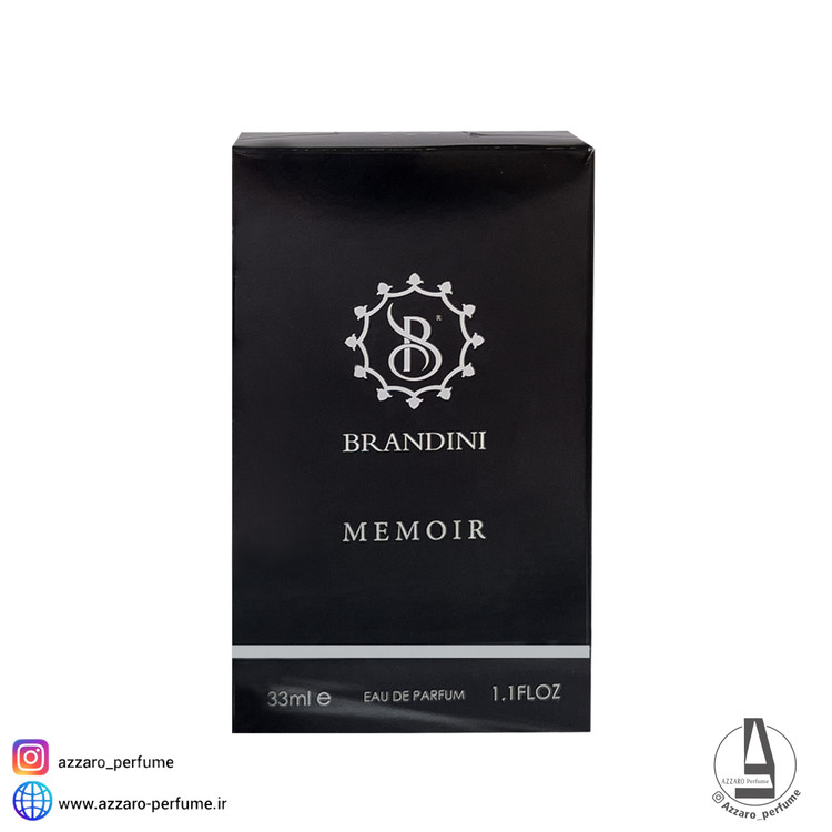 ادکلن مردانه ممیر مردانه برندینی Brandini Memoir حجم 33 میل-فروشگاه اینترنتی آرایشی و بهداشتی آزارو در شیراز