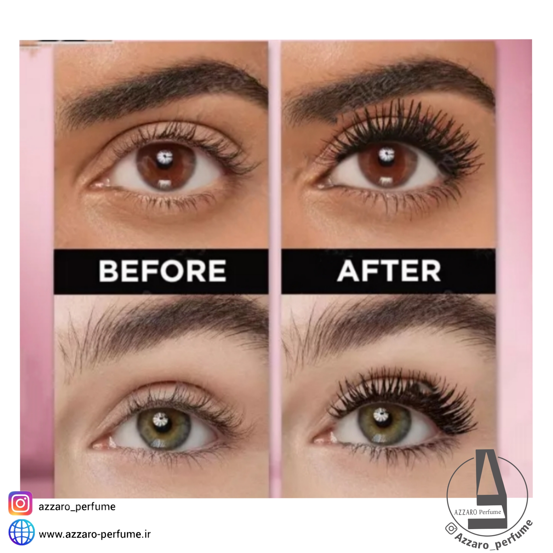 ریمل لورال پارادایس Loreal Paradise Black Mascara-فروشگاه اینترنتی آرایشی و بهداشتی آزارو در شیراز‌