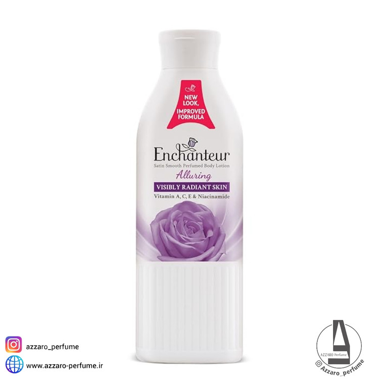لوسیون بدن انشانتر Enchanteur Alluring حجم 250 میل-فروشگاه اینترنتی آرایشی و بهداشتی آزارو در شیراز