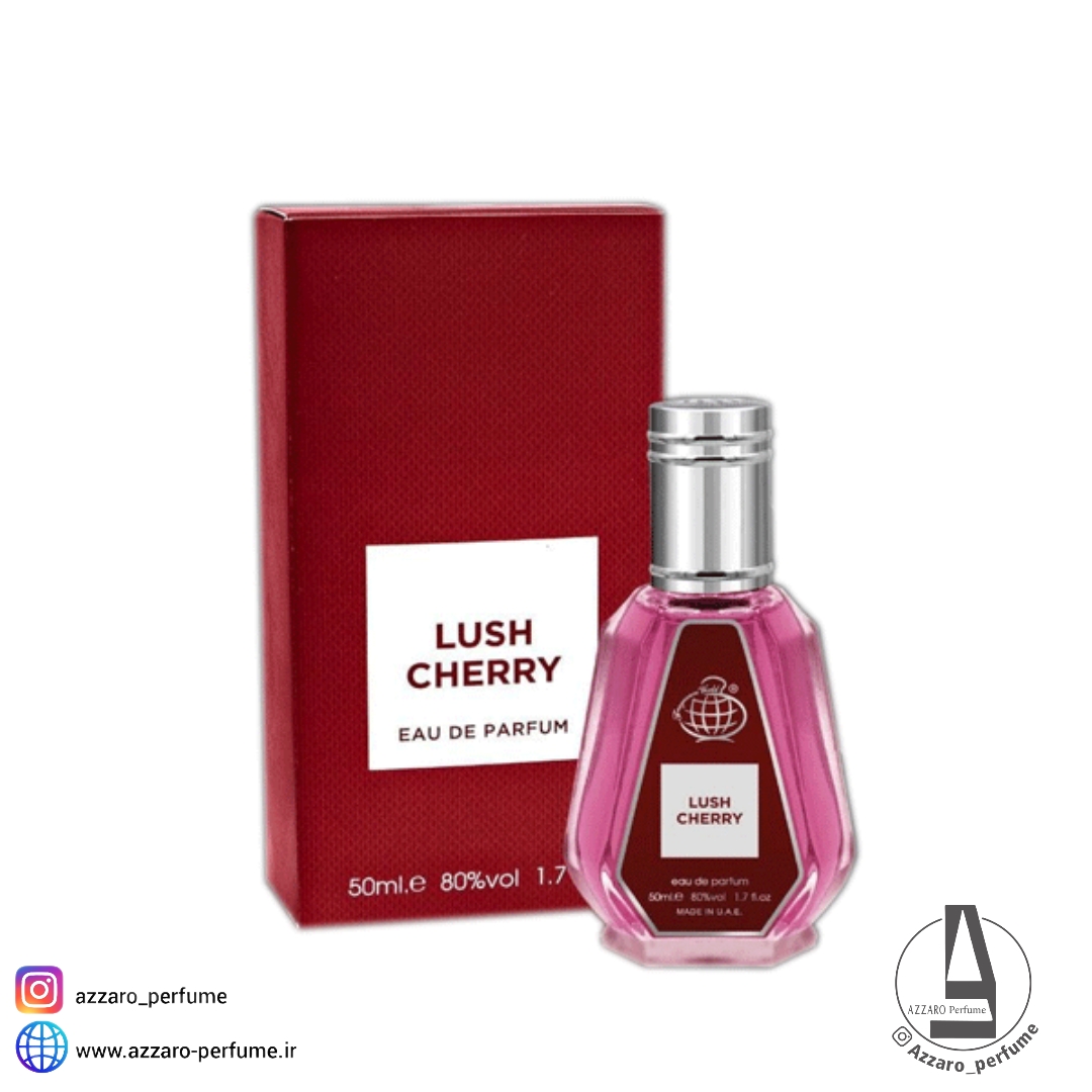 ادکلن زنانه فراگرنس ورد مدل تام فورد لاست چری حجم 50 میل-فروشگاه اینترنتی آرایشی و بهداشتی آزارو در شیراز