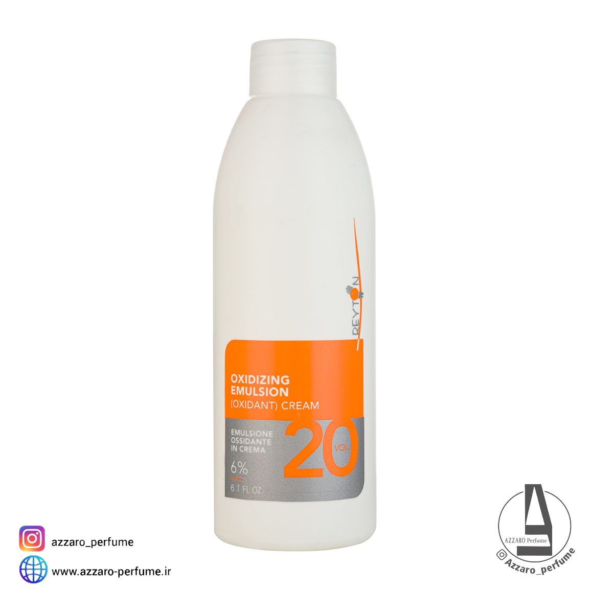 اکسیدان ریتون Reyton 6 درصد حجم 180 میل-فروشگاه اینترنتی آرایشی و بهداشتی آزارو در شیراز-نمایندگی محصولات ریتون