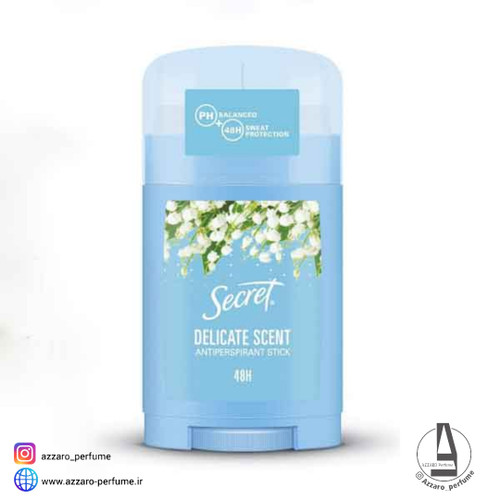 مام صابونی سکرت مدل DELICATE SCENT حجم 40 میل-فروشگاه اینترنتی آرایشی و بهداشتی آزارو در شیراز