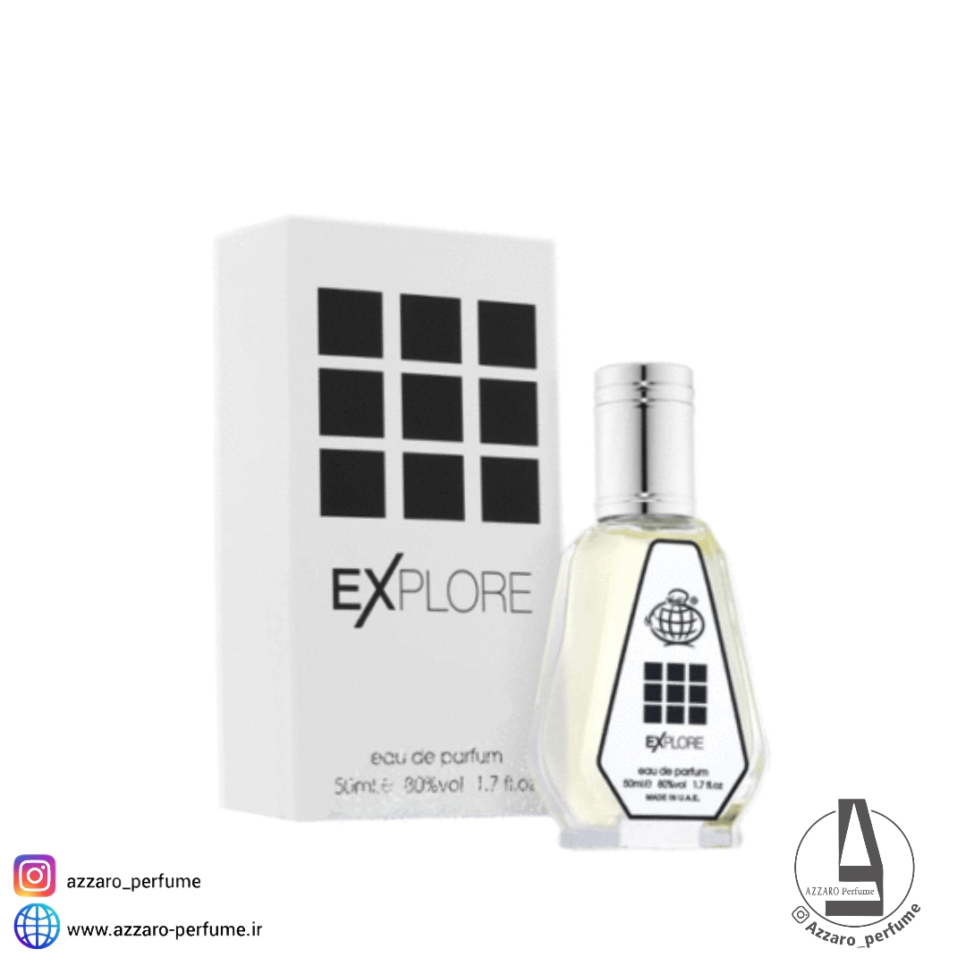 ادکلن مردانه فراگرنس ورد مدل اکسپلور حجم 50 میل-فروشگاه اینترنتی آرایشی و بهداشتی آزارو در شیراز