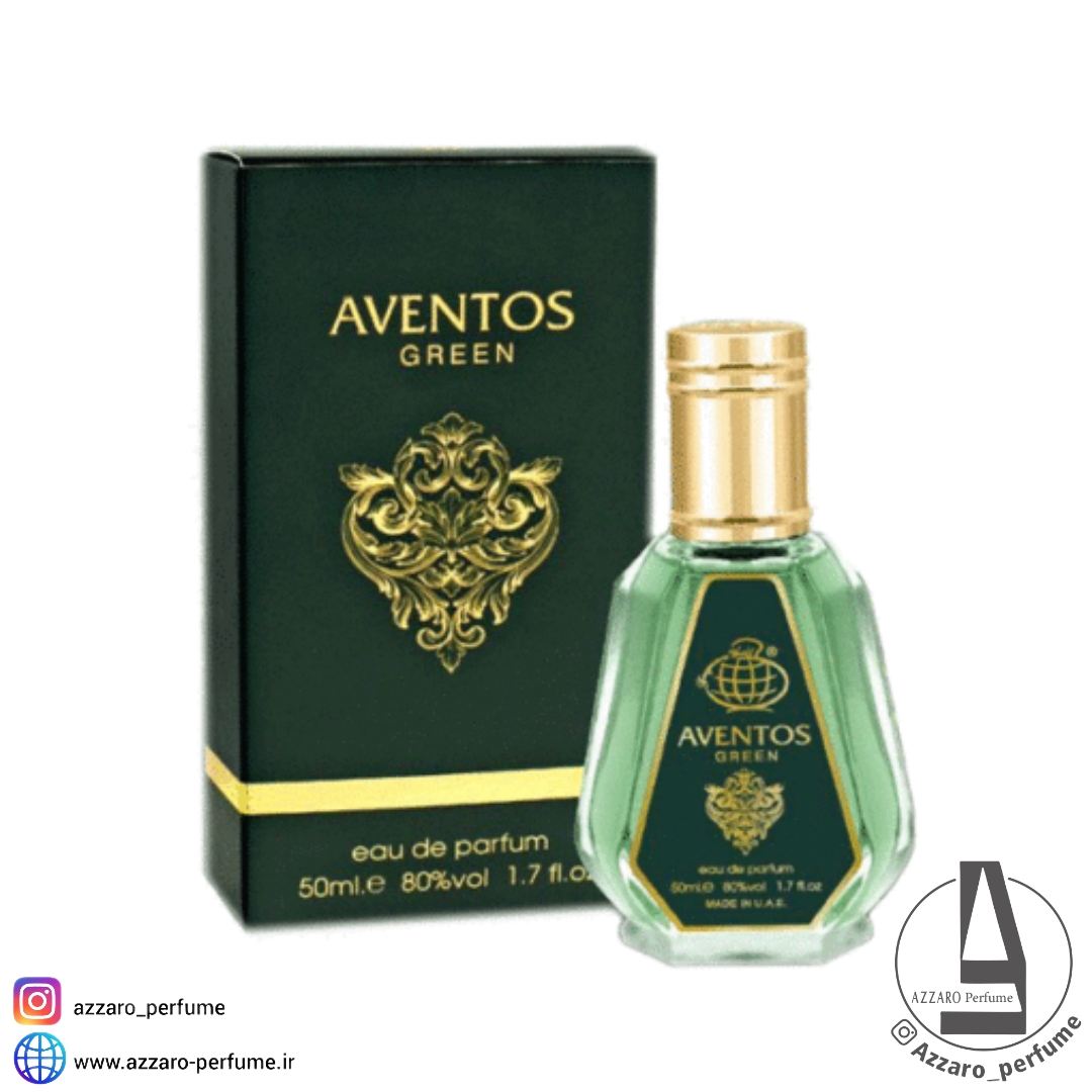 ادکلن مردانه فراگرنس ورد اونتوس گرین رایحه کرید گرین ایریش حجم 50 میل-فروشگاه اینترنتی آرایشی و بهداشتی آزارو در شیراز