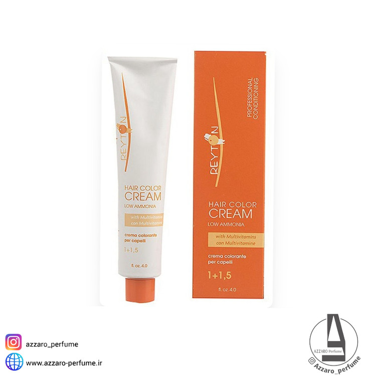 رنگ مو ریتون سری طبیعی شماره 3 طبیعی (قهوه ای تیره) حجم 120 میل_نمایندگی محصولات ریتون-فروشگاه اینترنتی آرایشی و بهداشتی آزارو در شیراز