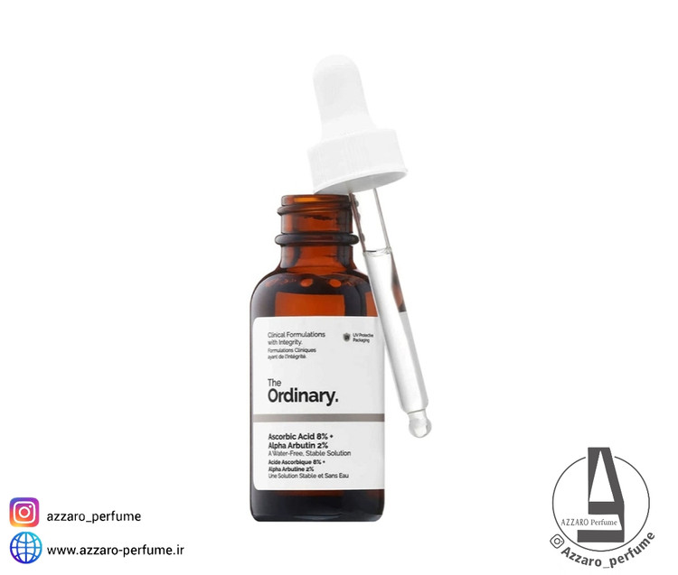 سرم آسکوربیک اسید 8% + آلفا آربوتین 2% اوردینری حجم 30 میل-فروشگاه اینترنتی آرایشی و بهداشتی آزارو در شیراز