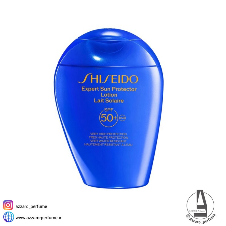 ضدآفتاب بیرنگ شیسیدو SPF50 اصل حجم ۱۵۰ میل/اصل-فروشگاه اینترنتی آرایشی و بهداشتی آزارو در شیراز