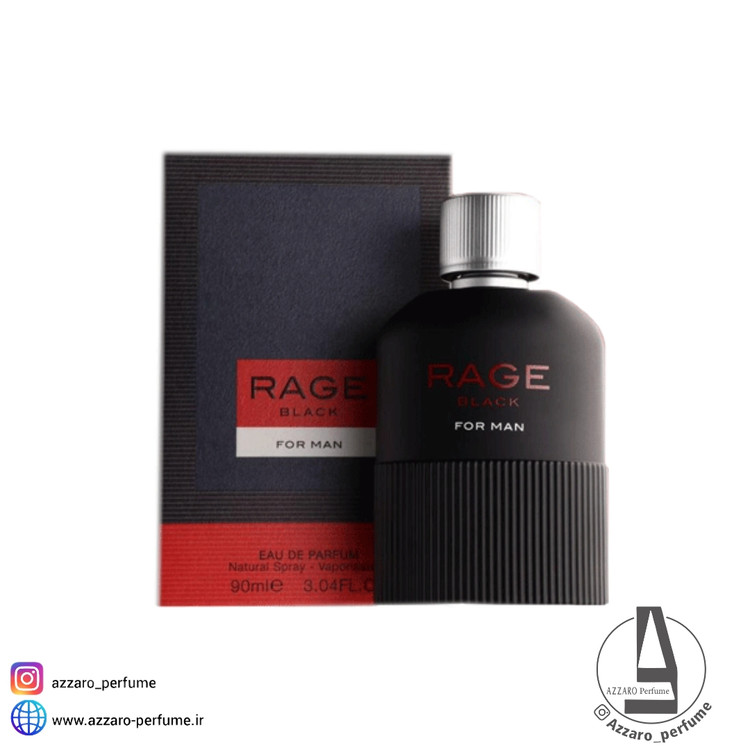 ادکلن فراگرنس ورد مدل ریج بلک فور من رایحه هوگو بوس جاست دیفرنت حجم 100 میل-فروشگاه اینترنتی آرایشی و بهداشتی آزارو در شیراز