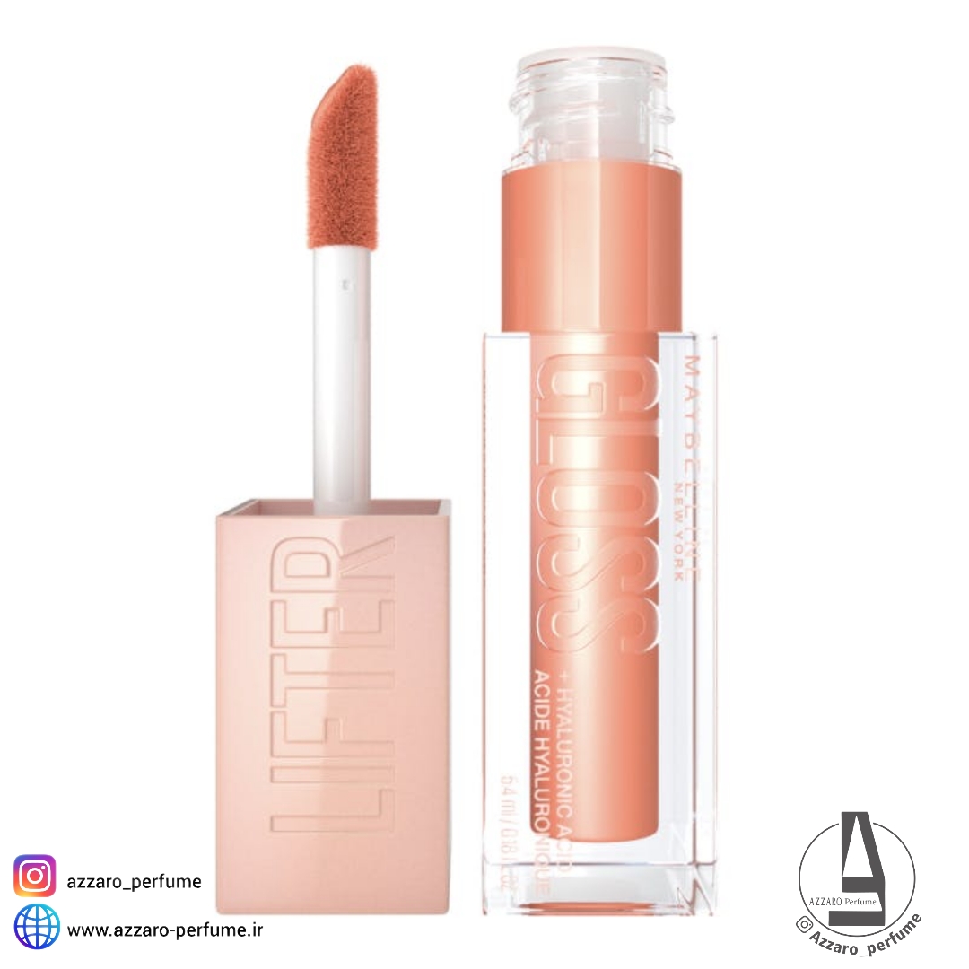 لیپ گلاس میبلین Maybelline مدل Lifter Gloss رنگ AMBER شماره 007 حجم 5.4 میل-فروشگاه اینترنتی آرایشی و بهداشتی آزارو در شیراز‌