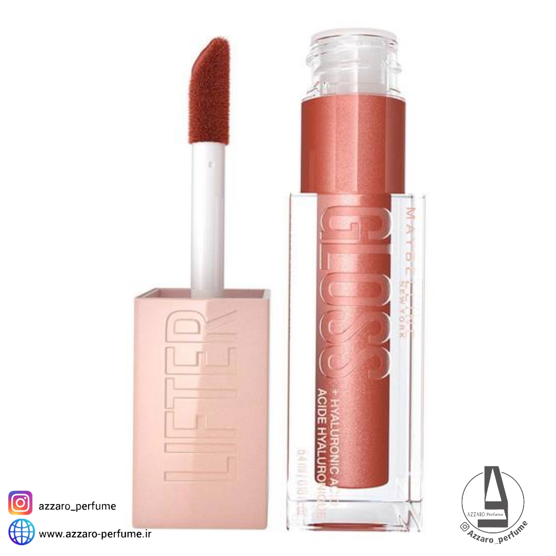 لیپ گلاس میبلین Maybelline مدل Lifter Gloss رنگ Topaz شماره 009 حجم 5.4 میل-فروشگاه اینترنتی آرایشی و بهداشتی آزارو در شیراز